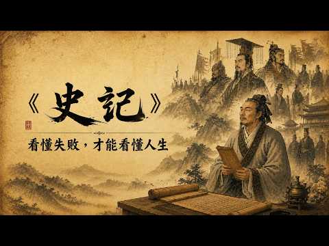 80分鐘深度解讀《史記》：看懂失敗，才能看懂人生｜司馬遷為什麼總在寫失敗者？