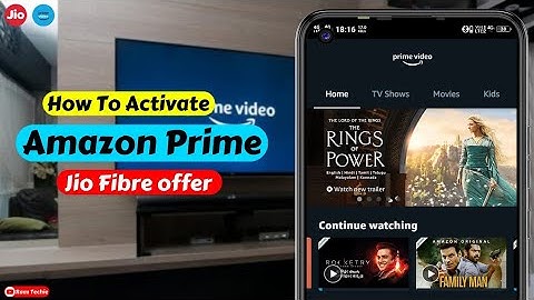 How To Activate Amazon Prime Membership With Jio Fiber | Activate Amazon Prime Offer Jio Fibre