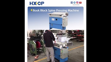 HXCP HX Book Block Spine Pressing Machine