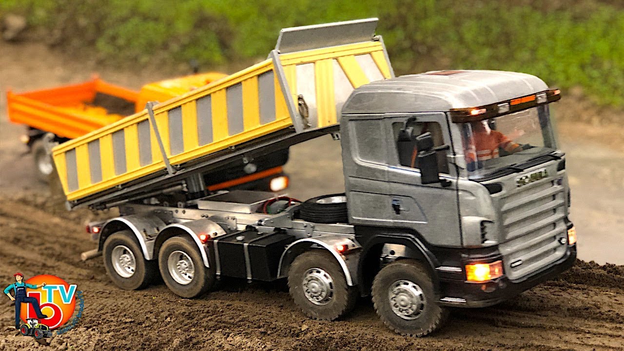 BRUDER RC TRUCK SCANIA CONSTRUCTION 