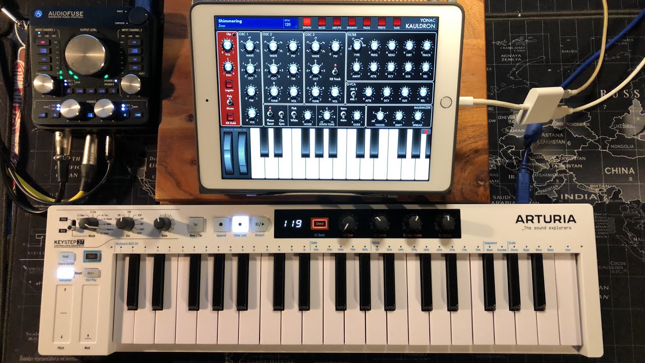 Kauldron Synth - 100% FREE Patch Bank by Les Production Zvon - Live iPad Demo