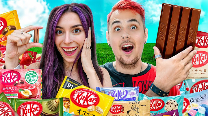 TRYING the RAREST KITKAT FLAVORS WITH LYNA 🍫