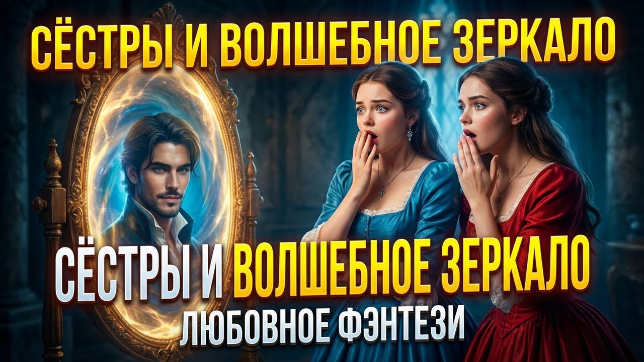 СЁСТРЫ И ВОЛШЕБНОЕ ЗЕРКАЛО (Аудиокнига) Любовное фэнтези «Читает Тиса»