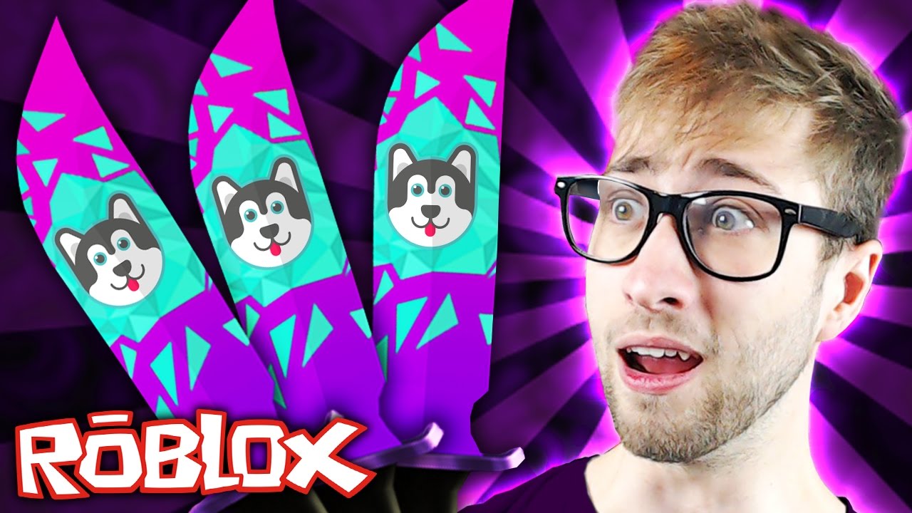 Roblox Murder Mystery 2 My Own Knife Unboxing Youtube - murder mystery 2 unboxing part 2 roblox youtube