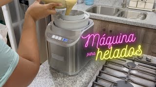 ¿CÓMO SE USA UNA MÁQUINA PARA HELADOS? + RECETA DE HELADO DE CAFÉ