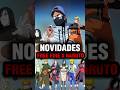 NOVIDADES FREE FIRE X NARUTO #novidadesfreefire #freefire #freefirebrasil #garenafreefire #naruto
