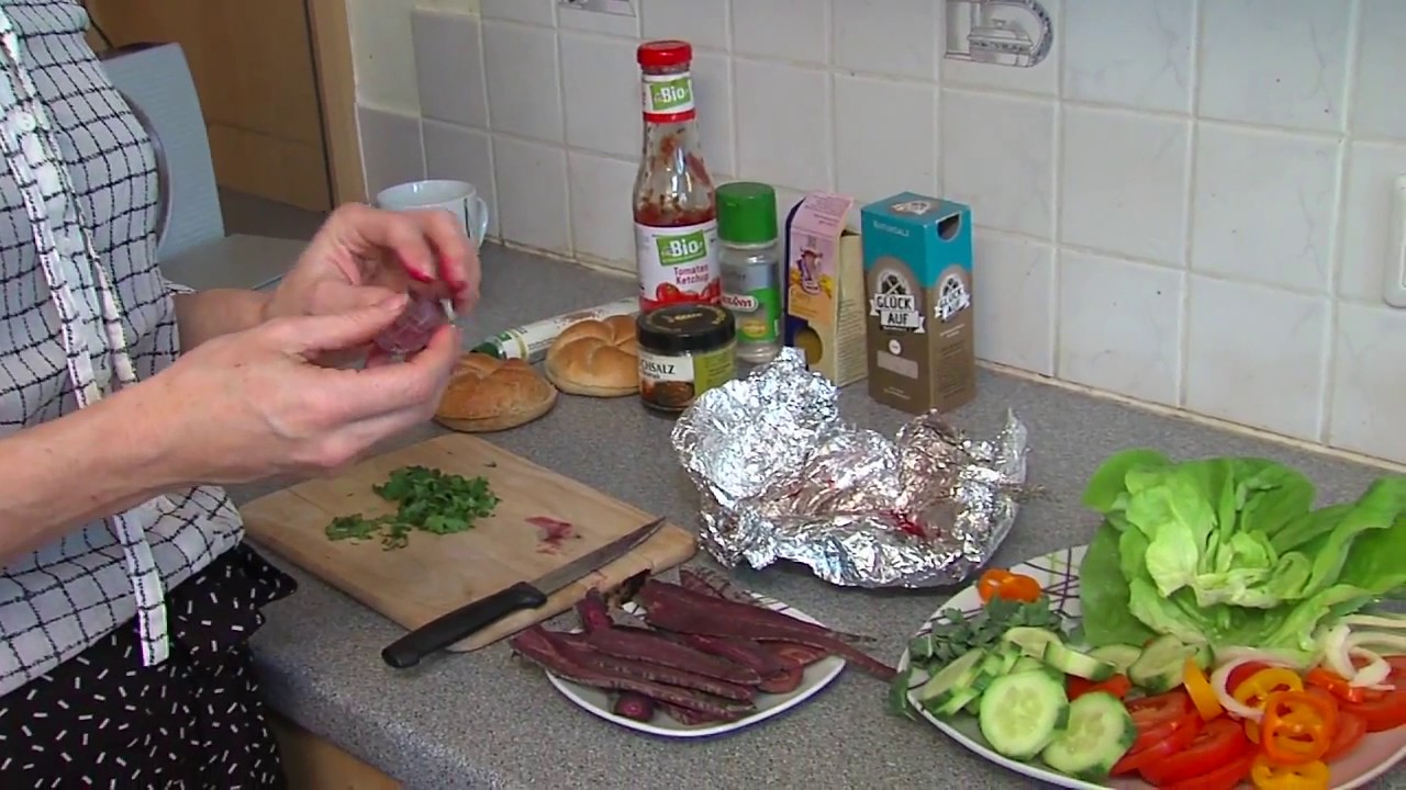 Rote Rüben Burger - YouTube