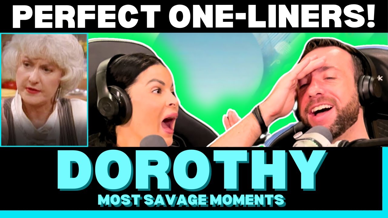 HER COMEDIC TIMING IS PERFECT!  First Time Reacting To Dorothy's Most Savage Moments - Golden Girls!