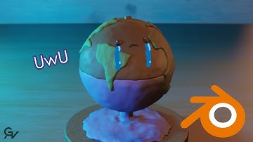 Blender Timelapse | Earth Clay | For Water Conservation