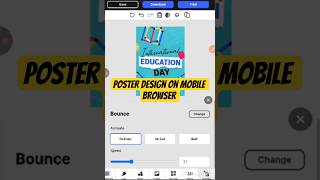Design Posters on Mobile | No App &amp; Laptop Needed