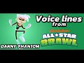 Danny phantom  voice lines from nickelodeon allstar brawl