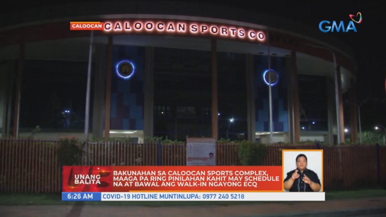 Bakunahan Sa Caloocan Sports Complex Maaga Pa Ring Pinilahan Kahit May