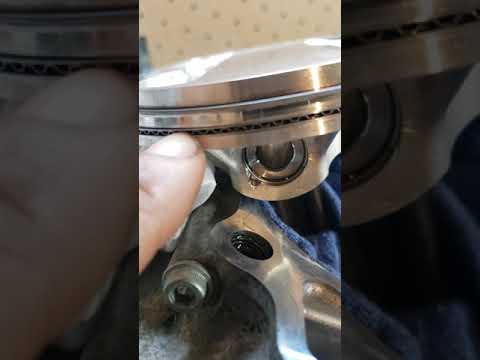 wiseco piston ring installation on 2014 yz 450