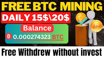 New Free Bitcoin Mining Website  2023 | New Free Cloud Mining Site 2023 | Free Bitcoin Earning Sites