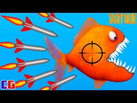 Tasty Blue БОНУСНЫЕ УРОВНИ! Мульт игра для детей про РЫБКУ ОБЖОРУ Съесть ОКЕАН