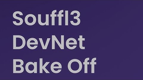 SOUFFL3 TESTNET II VIDEO ON APTOS BLOCKCHAIN