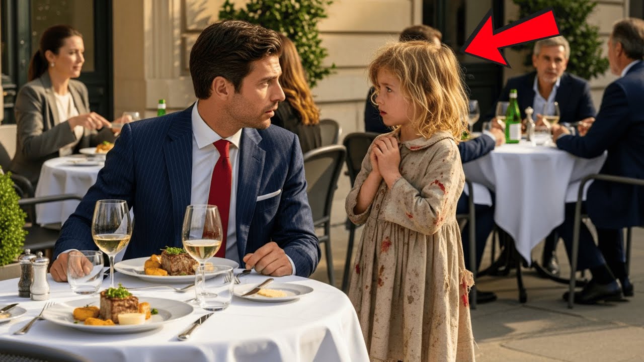 « Puis-je Manger Avec Toi, Papa ? »— Demanda La Petite Mendiante Au Millionnaire, Sa Réponse Surprit