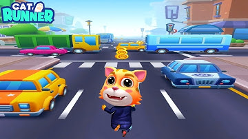 Cat Runner Game - Traffic Cat Run Game | Android/iOS Gameplay HD