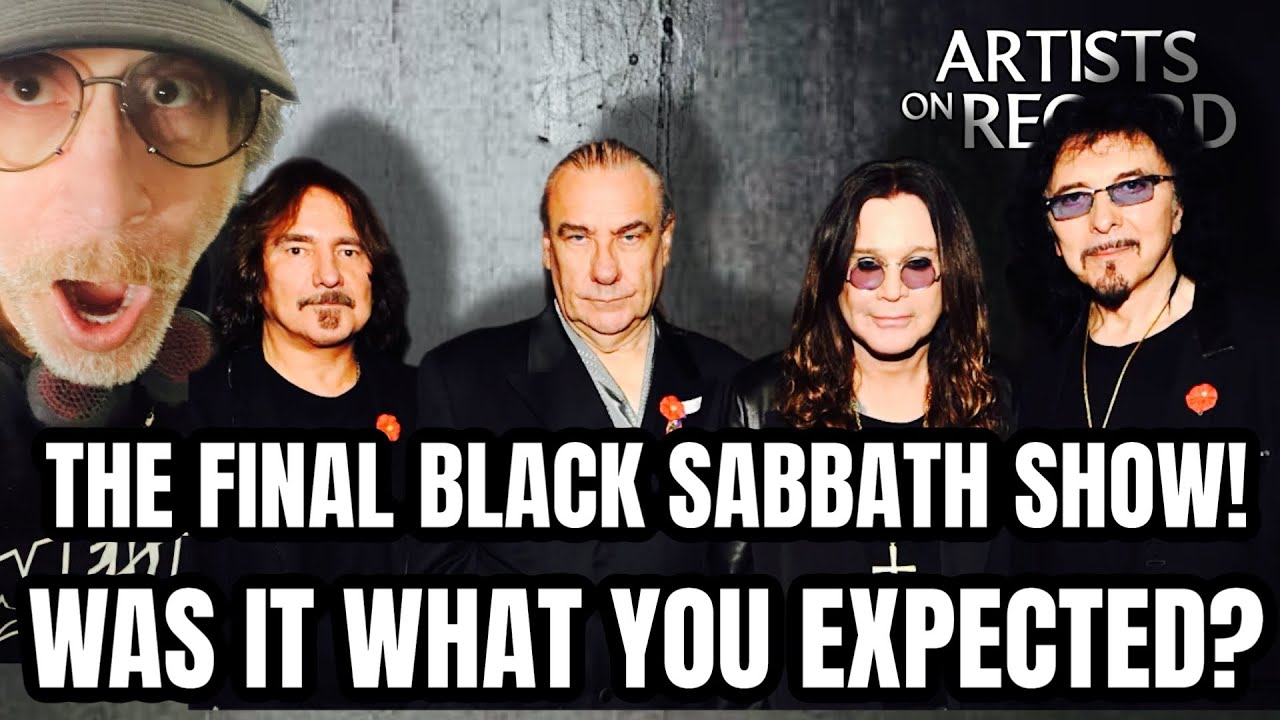 The Final Ozzy Black Sabbath Show! - YouTube