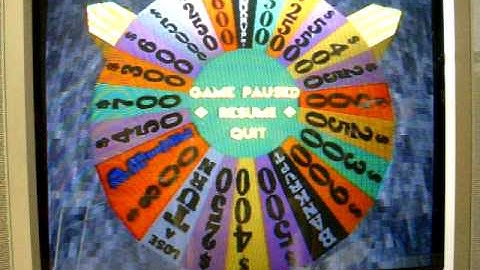 Playstation Wheel of Fortune Run Game 25 Part 2