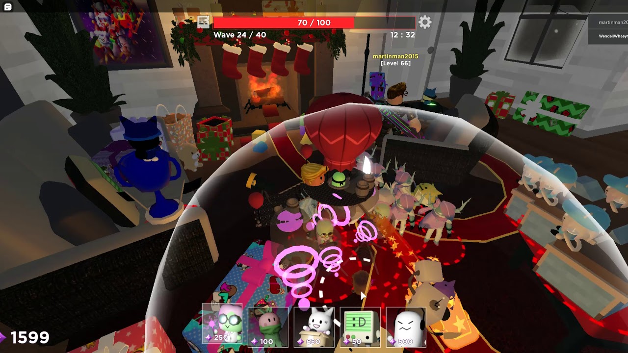 (DUO) with martinman2015 TOY TAKEOVER (HARD MODE) TOWER HEROES ROBLOX