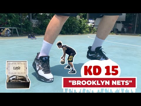 Video Chi Tiết Nike KD 15 'Brooklyn Nets'- HIỆU NĂNG Của KD... - youtube