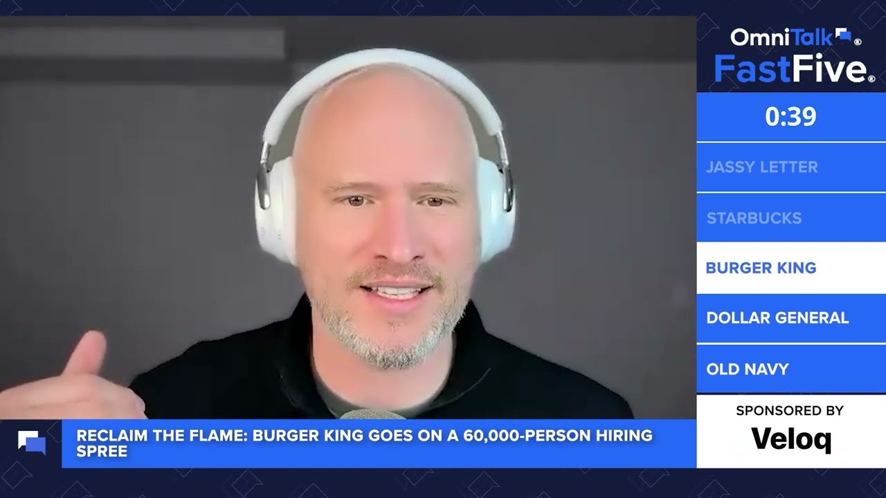 Burger King Goes On A 60,000-person Hiring Spree | Fast Five Shorts