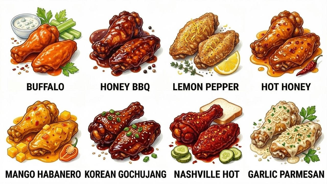 Every Chicken Wing Style Explained in 8 Minutes