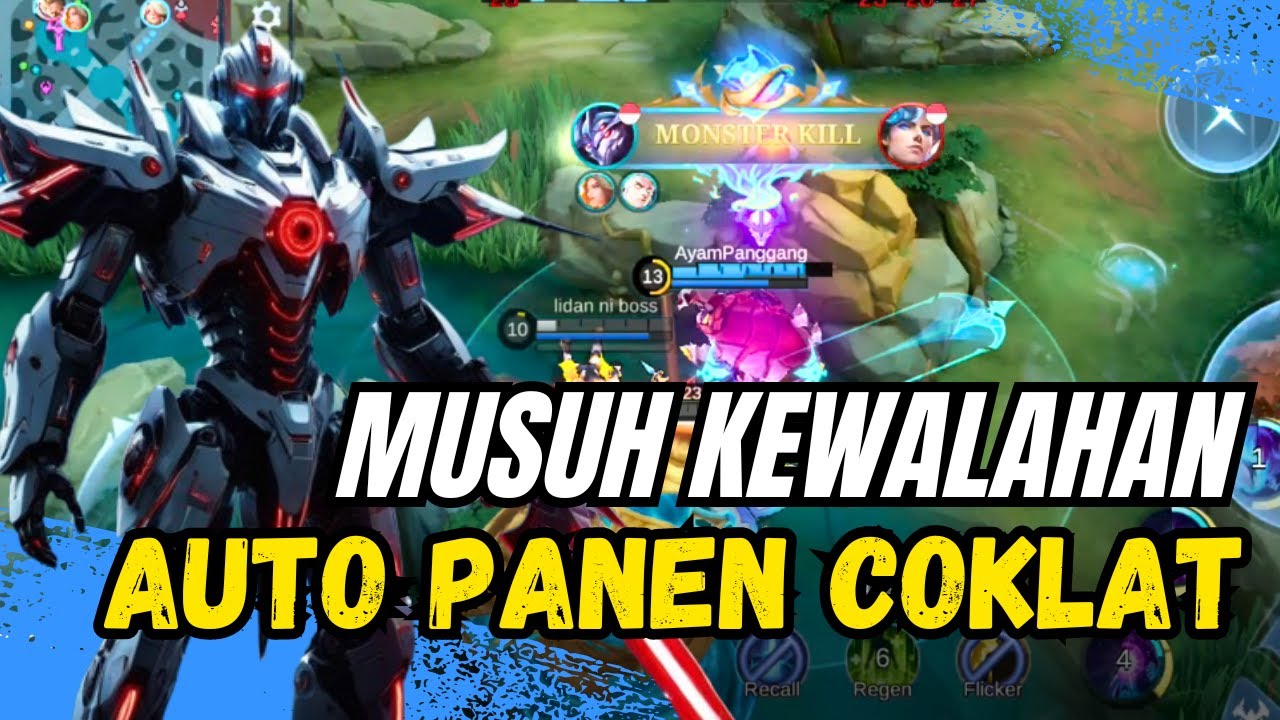 Dijamin Musuh Kewalahan Pake Cara Ini !! Auto Panen Coklat !! Best Build Zhask 2023 !!