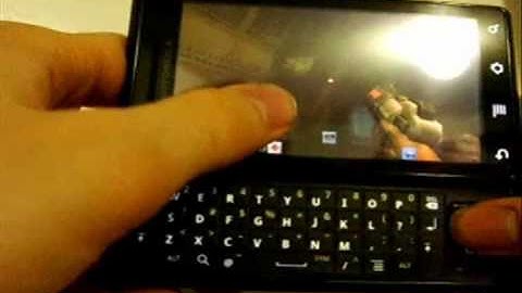 Quake II on the Motorola Droid (Android)