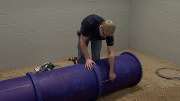 BlueDuct® Installation: Cut and Connect Flanged Duct