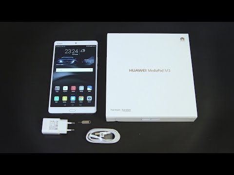 პლანშეტური კომპიუტერის მიმოხილვა Huawei MediaPad M3