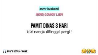 Pamit Dinas 3 Hari | asmr husband imut | asmr suami manja | asmr cowok romantis | asmr roleplay indo