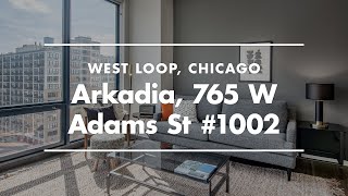 Chicago Apartment Tour | Arkadia Furnished Apartment in West Loop