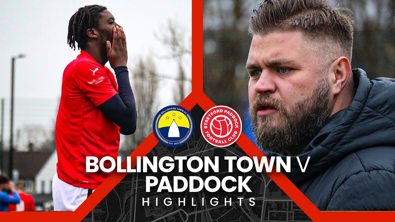 CONTROVERSY! Paddock Push For Promotion... Bollington Town vs