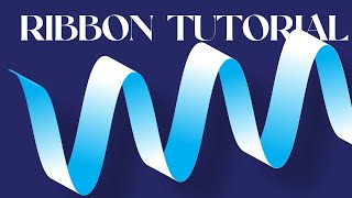 EASY RIBBON EFFECT TUTORIAL | ADOBE ILLUSTRATOR