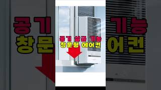 곰팡이 걱정 끝! 귀뚜라미 창문형 에어컨 UV살균, 1등급, 초저소음, 스마트 원격제어