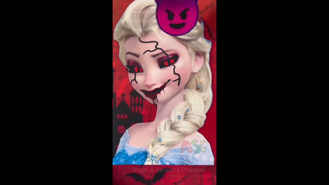Frozen Elsa Halloween  bhoot  horrorstories  reallife  elsa  cartoon  shorts  youtubeshorts