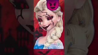 Frozen Elsa Halloween #bhoot #horrorstories #reallife #elsa #cartoon #shorts #youtubeshorts