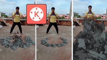 Crack Ground Effect With Kinemaster | How to Make Crack Effect in Mobile 💥 Bootcom