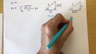 A-#7 Trig Substitution Integration Pt 2
