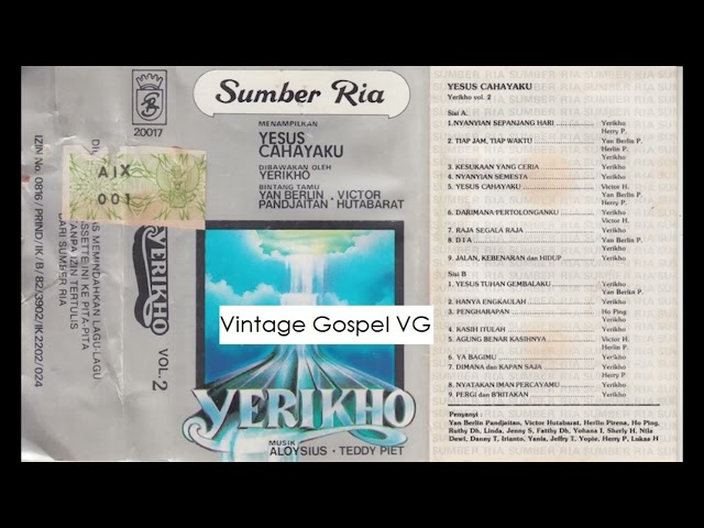 Full Album: YESUS CAHAYAKU - VG Yerikho - Vol. 2 (1982) - 40th Anniversary class=