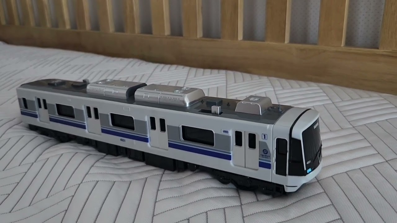 서울지하철 4호선 우진산전 신형 전동차 장난감@jjuniworldd 