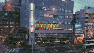 Andika Honda - Remember (lofi chill for relaxing)