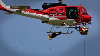 The Great Outdoors: Wildfire firefighter rappeler training in Central Oregon