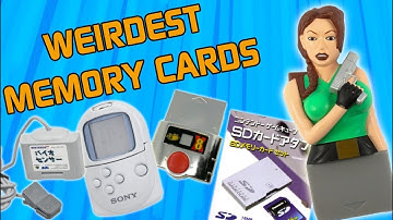 The Weirdest Video Game Console Memory Cards