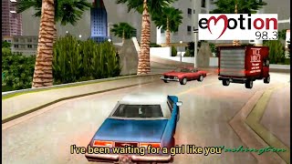 Foreigner Waiting For a Girl Like You - GTA Vice City (Lyrics)