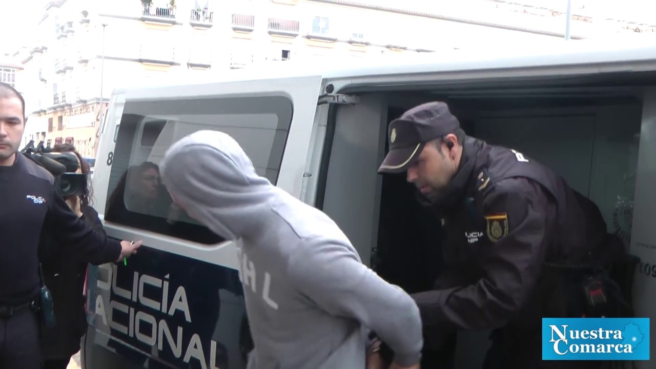 Detenidos entran Juzgado