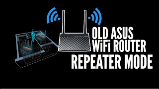 Old ASUS WiFi Router RT-N12+  Repeater Mode screenshot 5