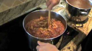 Http://www.thehungrycuban.com how to prepare and cook healthy recipes:
baked ziti with ground turkey 3 - 16 oz. box whole wheat pasta 2
medium yellow onions,...